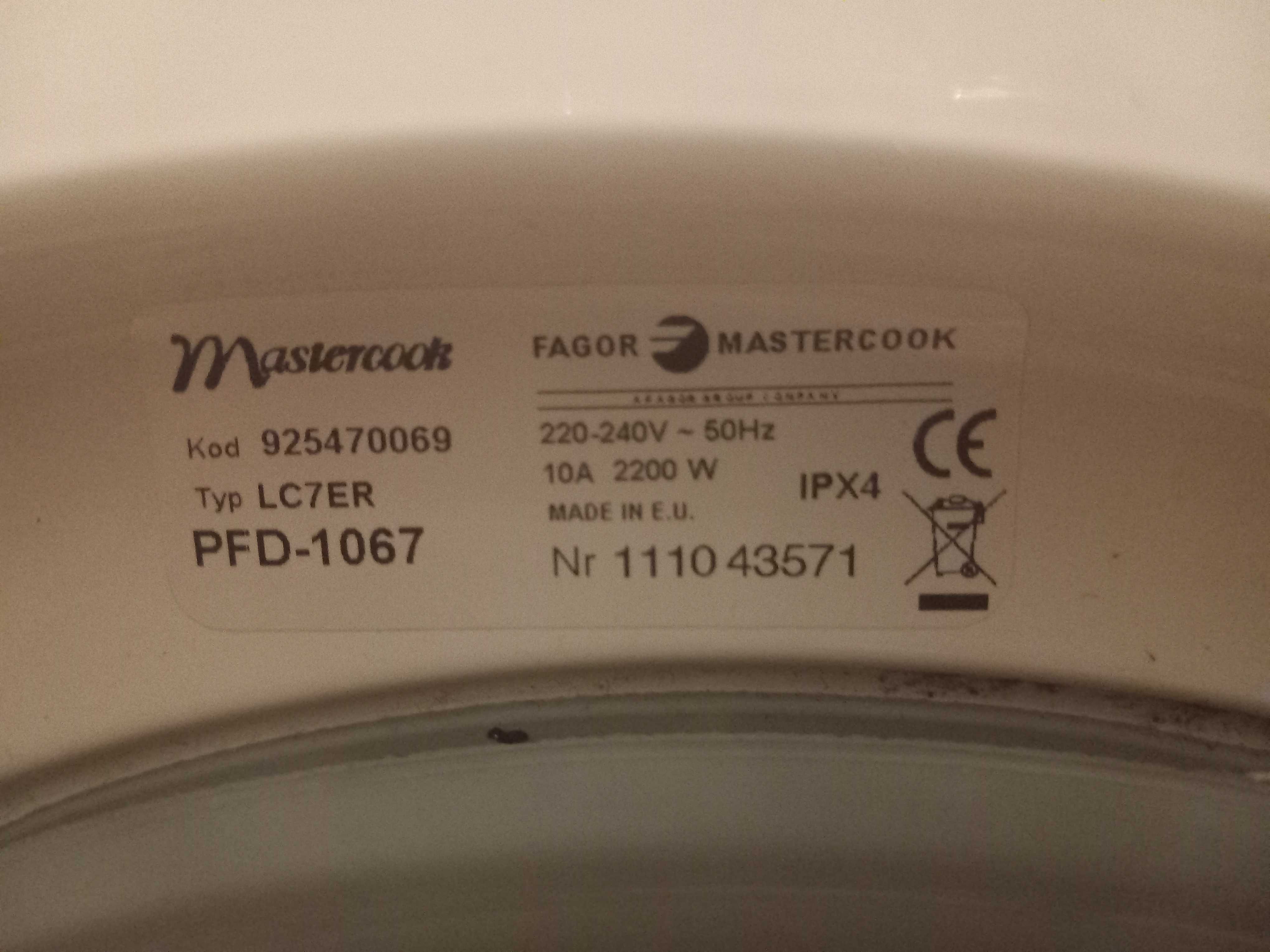 Pralka mastercook PFD-1067