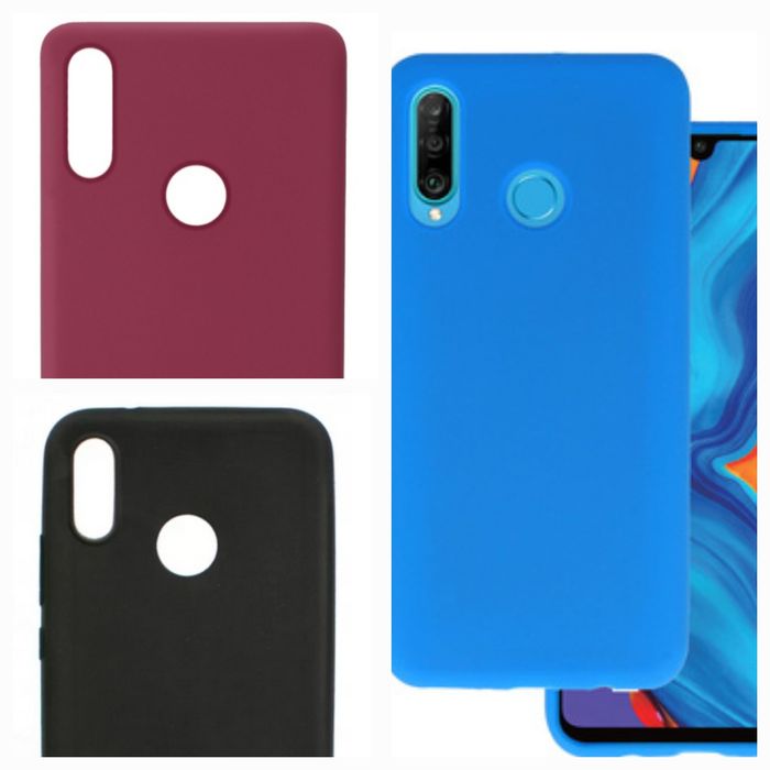 Silicone Lite Case do Huawei P30 Lite różne kolory