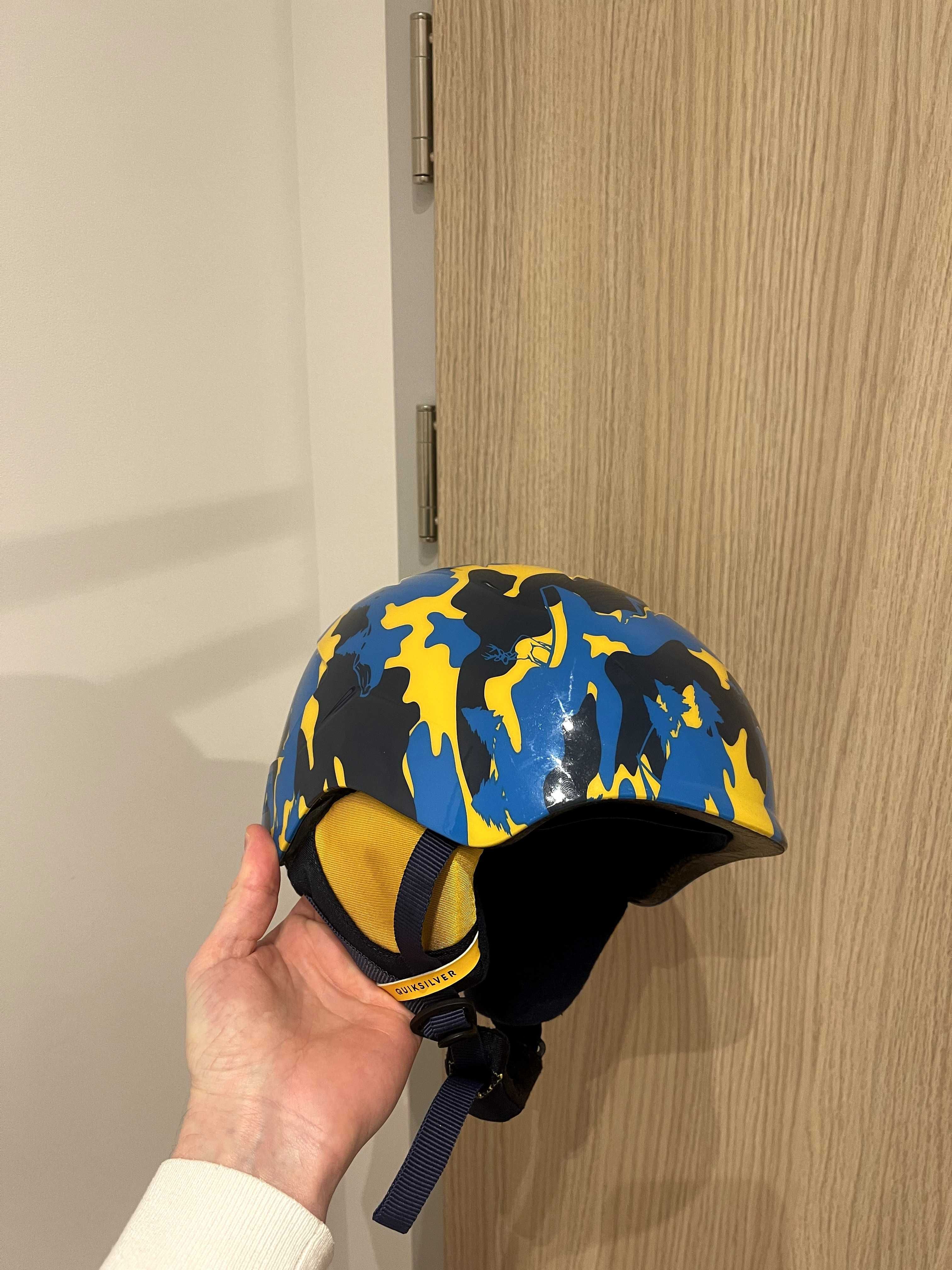 Kask snowboardowy Quiksilver Slush B HLMT niebieski jak nowy