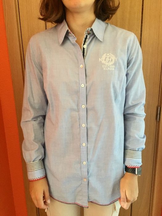 Camisa azul Tommy Hilfiger (tam 10) [ULTIMO PREÇO]