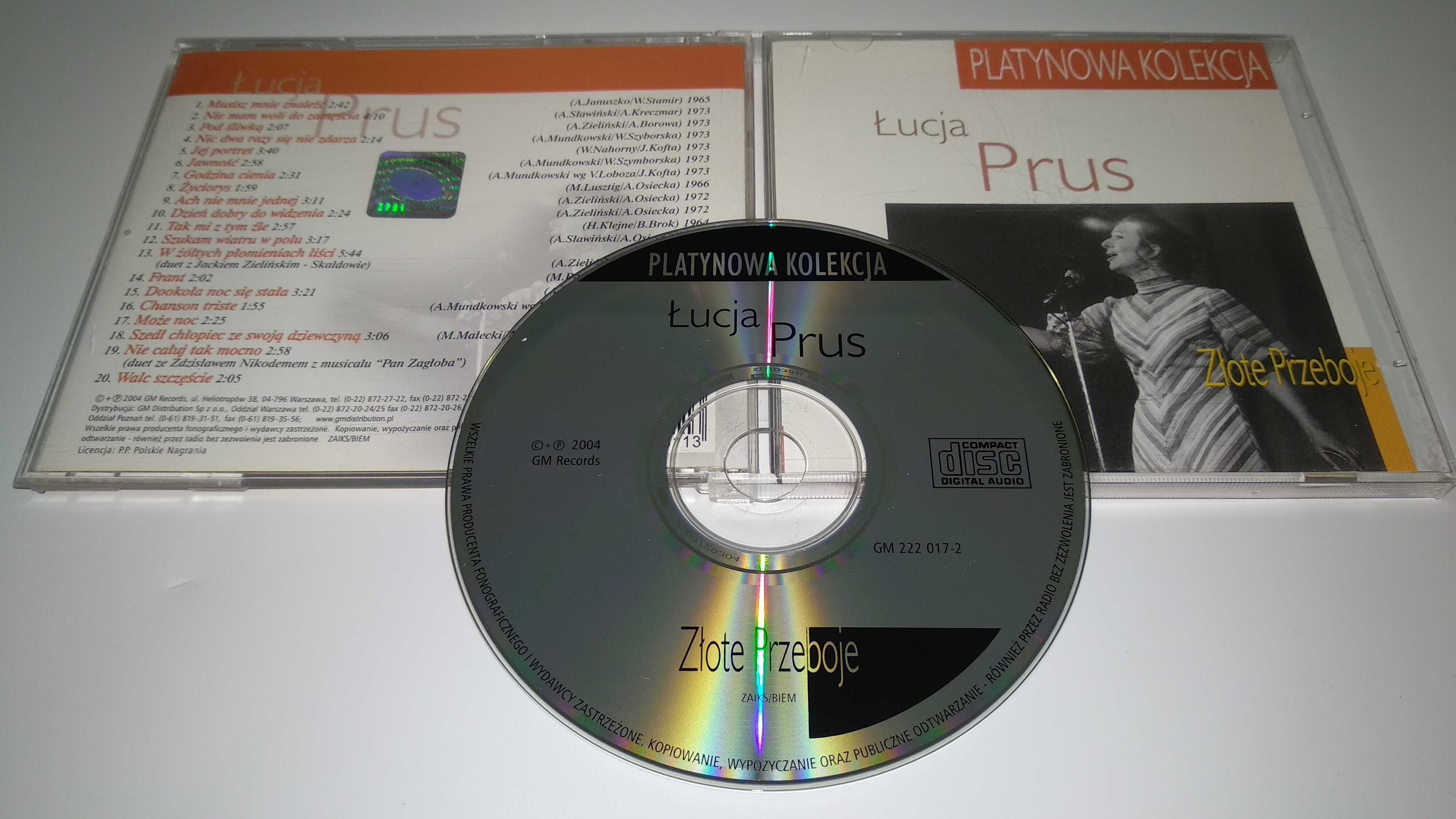 Łucja Prus - Złote Przeboje - Platynowa Kolekcja