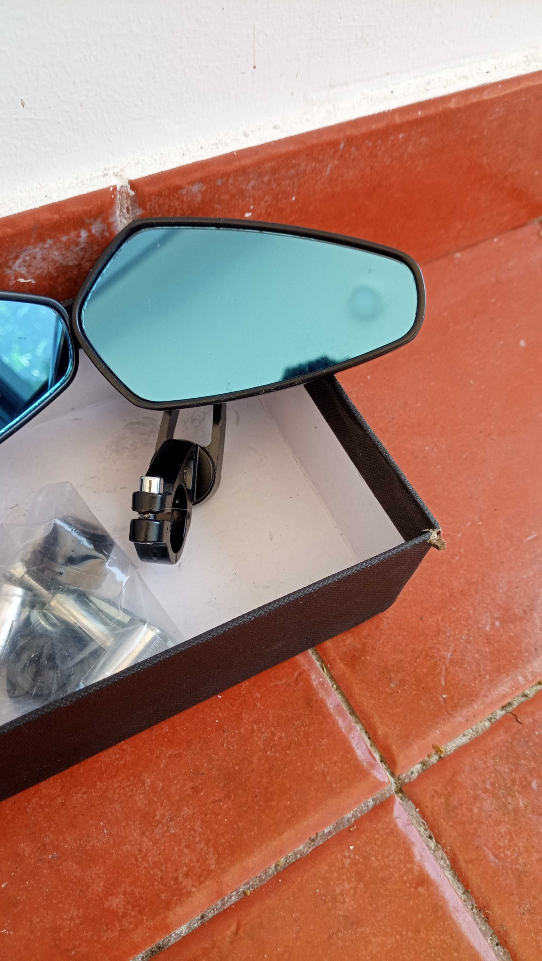Espelhos retrovisores para moto