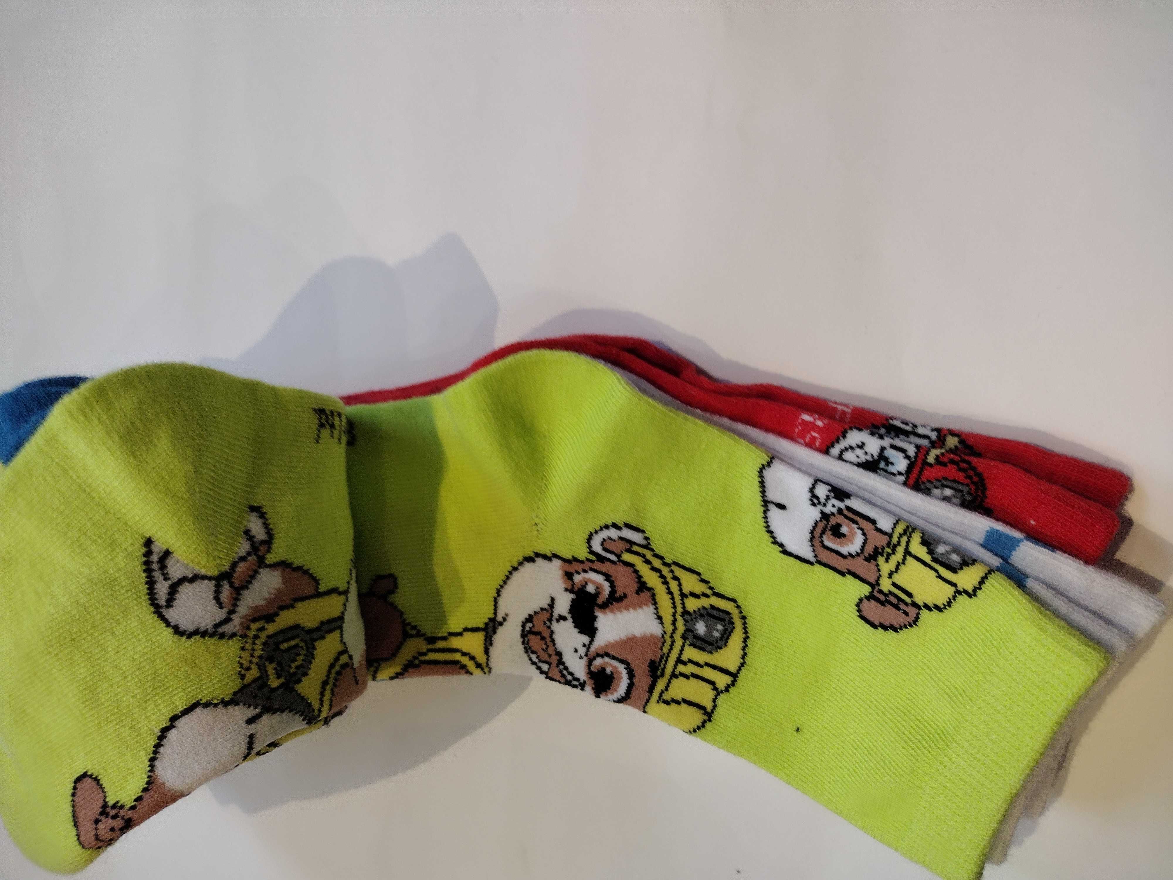 5 pack skarpetek 31-33 chase psi patrol Paw patrol dla chłopaka