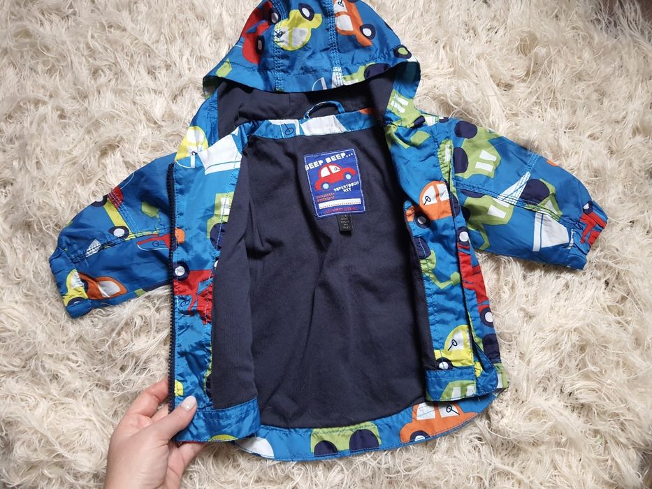 Комплект вещей, набор для мальчика ветровка, комбинещон, кофта