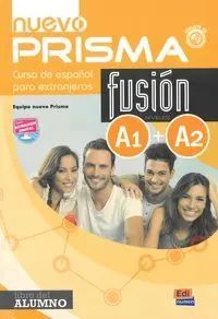 Nuevo Prisma. Fusion Nivel A1+A2. Podręcznik+ Cd Nowela