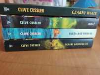 Clive Cussler 4 książki Czarny wiatr Miraż sensacja