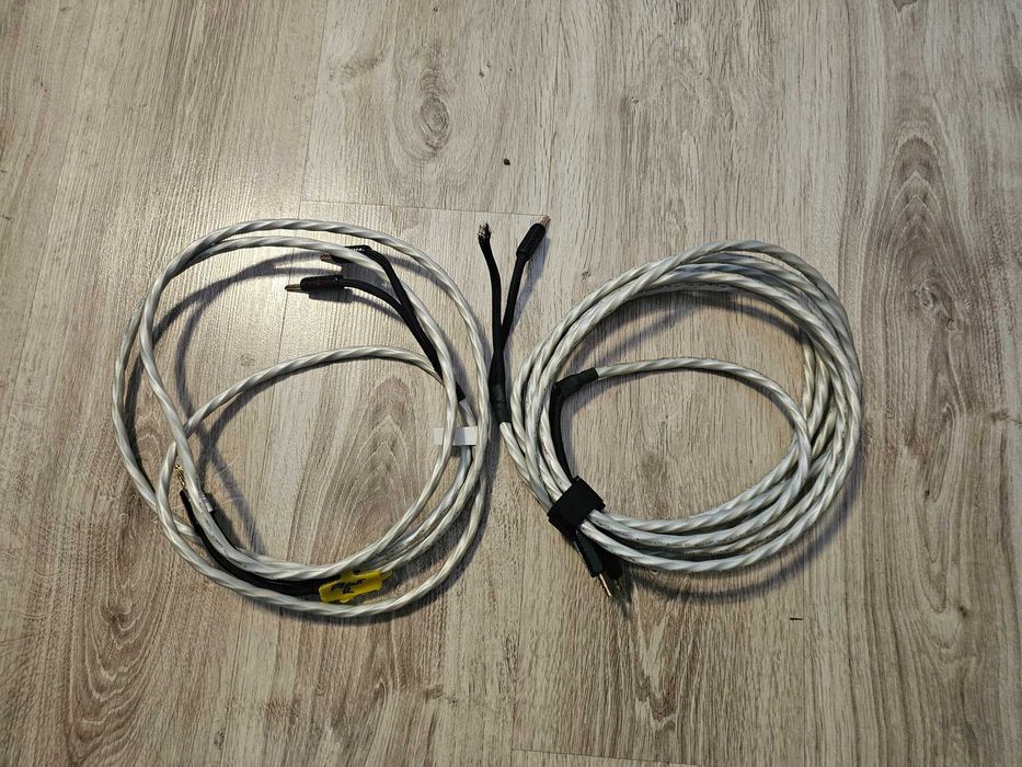 WireWolrd Luna 7 - dwa kable głośnikowe wysokiej jakości - 4,5m+2,5m !
