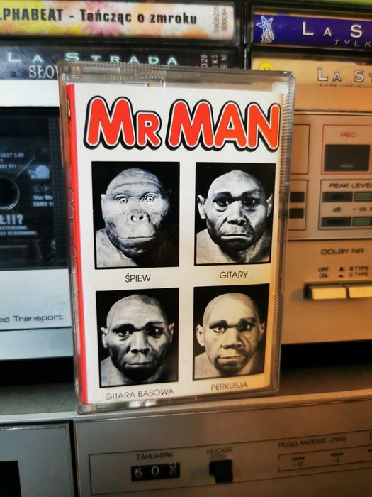 Kaseta Mr Man Polski rock. Unikat