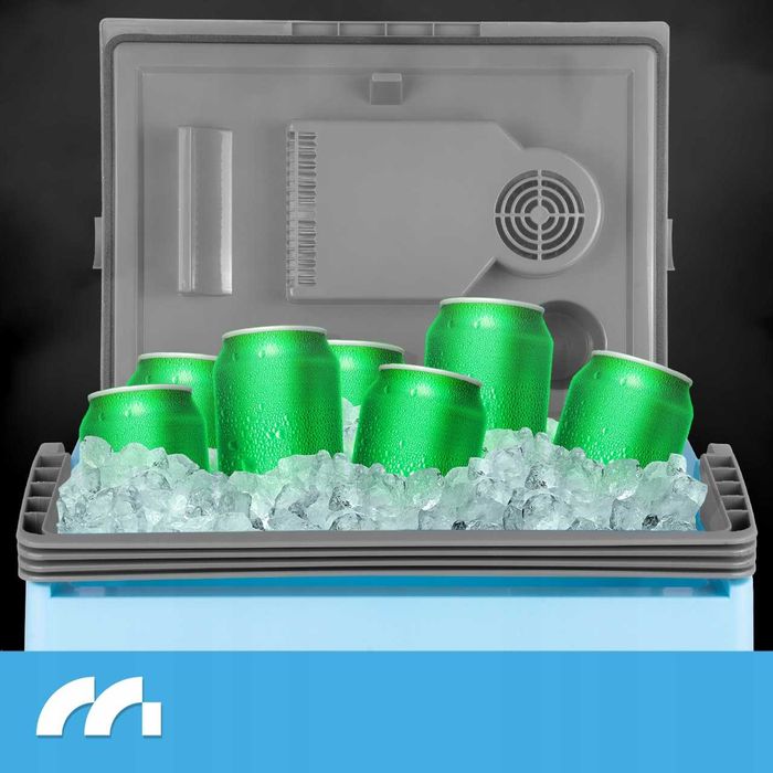 Lodówka Turystyczna Samochodowa 25l Chłodzenie/grzanie 12v 230v