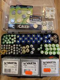 Батарейки для часов Varta, аккумуляторы