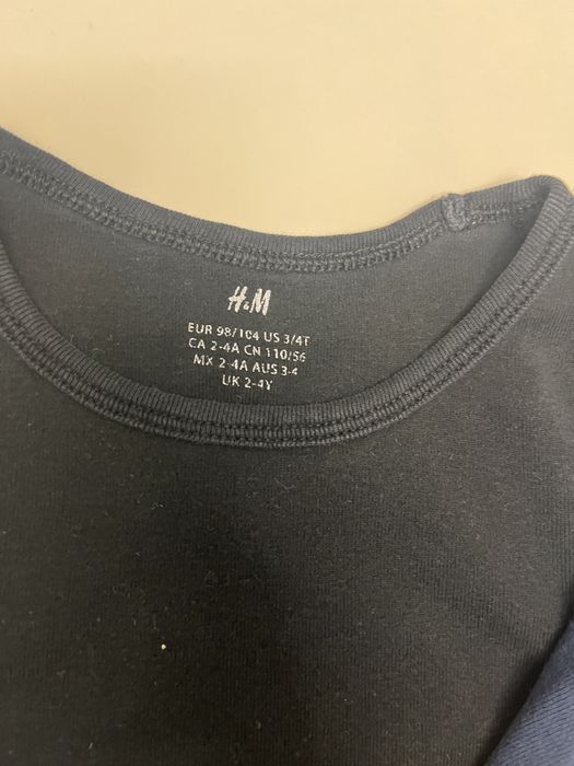 3 bezrekawniki H&M