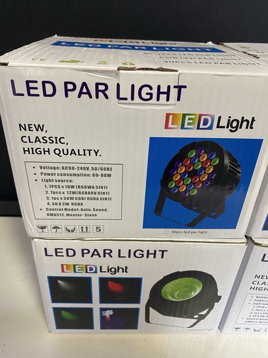Остання ціна Led par STLS 7/10 rgbwa+ua   пар ( не free color, sheds)
