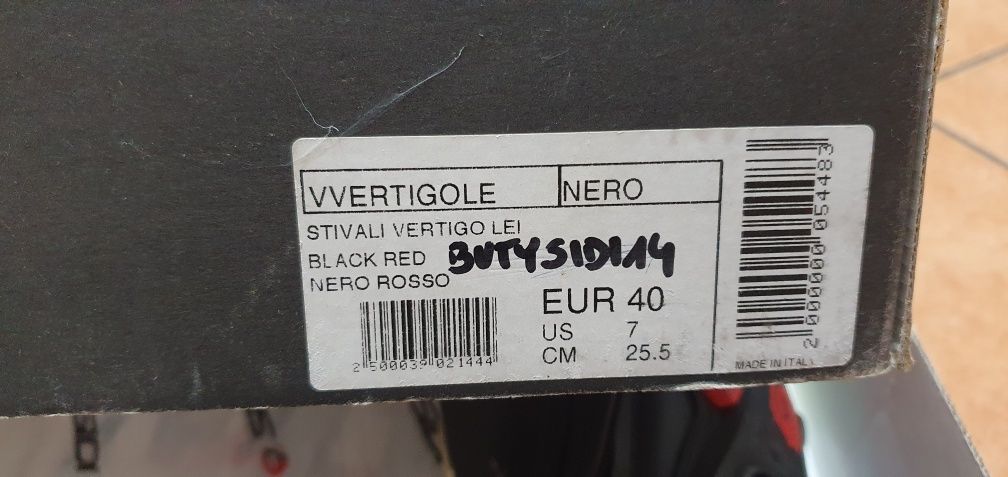 Buty motocyklowe SIDI Vertigo damskie rozm.40