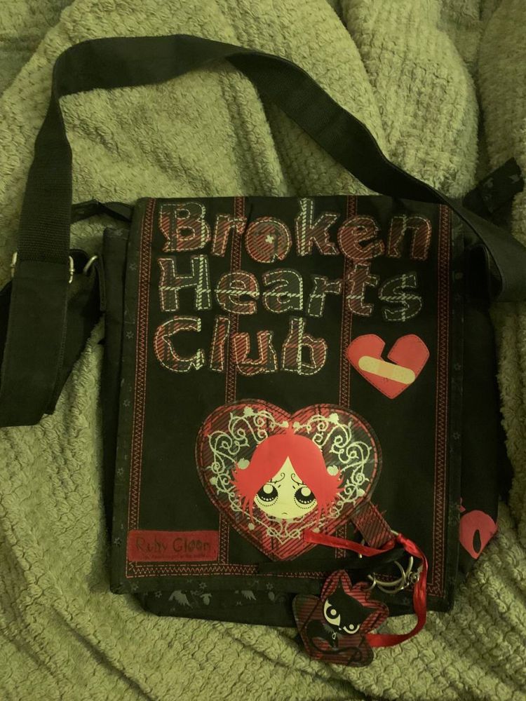 Вінтажна сумка месенжер бренду Ruby Gloom