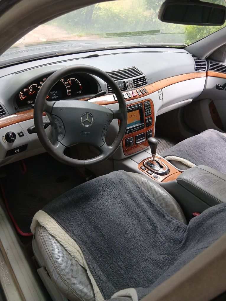 Продам мерседес w220, 4.0 biturbo, дизель, cdi, обмін на мото