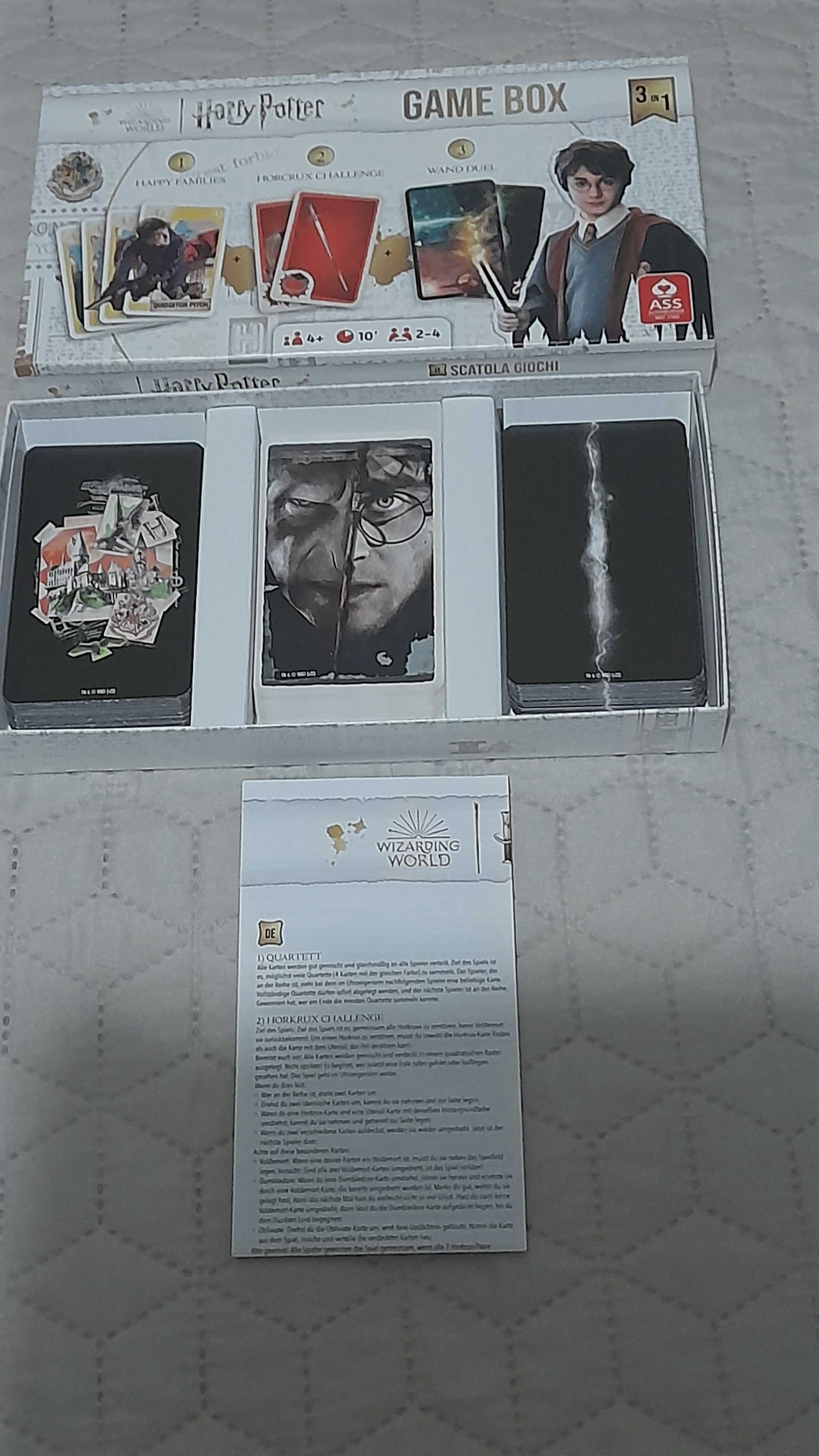 Harry Potter BrainBox i Game Box  2 gry  bdb