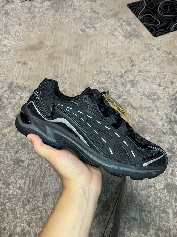 Кросівки Чоловічі Асікс прелеус Asics preleus чорні зима термо Goretex