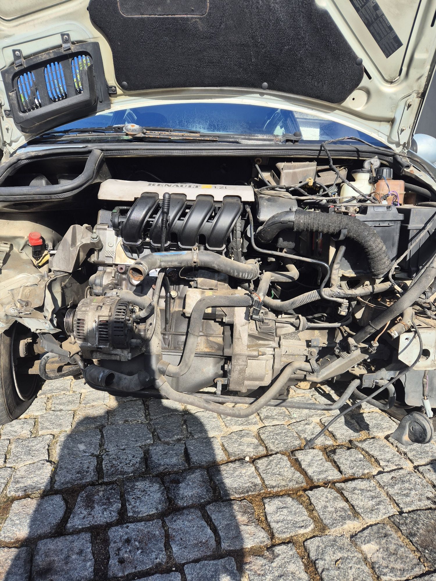 Motor e caixa 1.2 16v renault