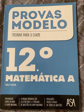 Livro- Provas modelo (matemática)