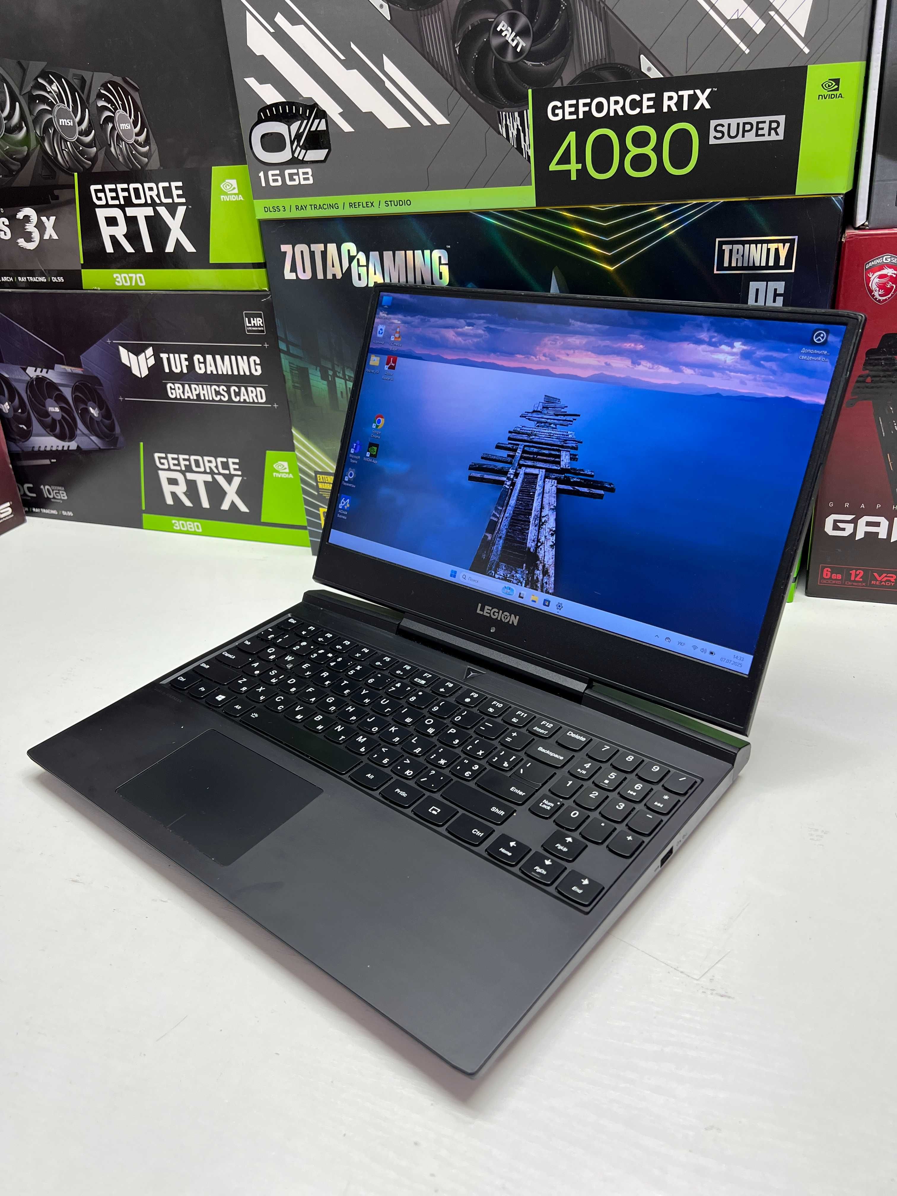 Ігровий Ноутбук Legion Y545 - 15.6 144hz| i7-9750H|16gb|GTX 1660Ti