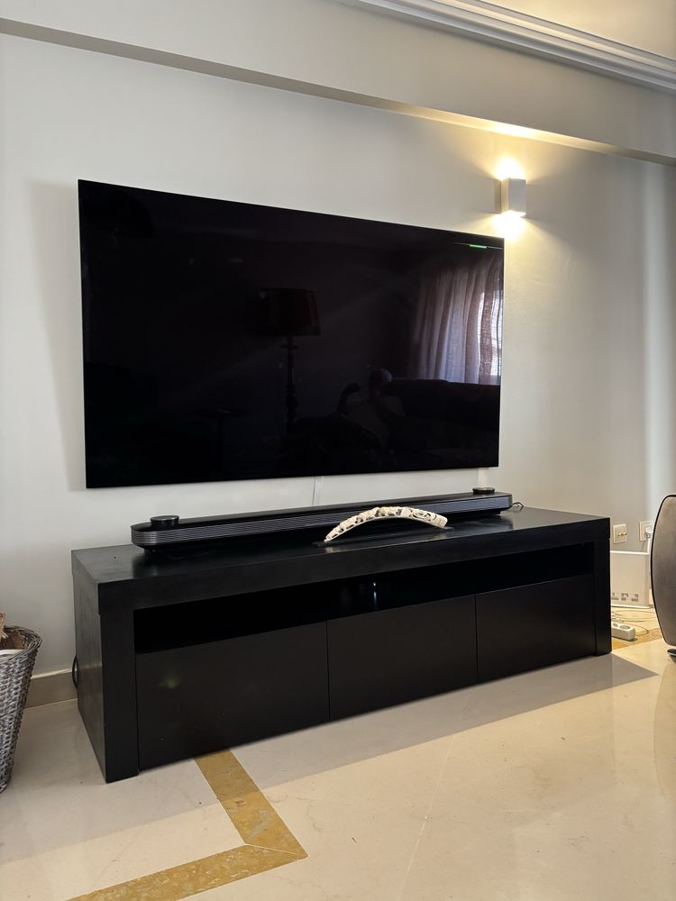 Movel TV 180 em carvalho cor wengé