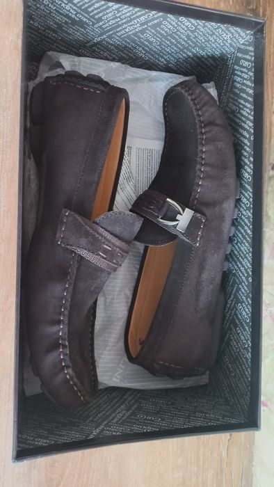 CARLO PAZOLINI туфли макасины мужские оригинальные 41