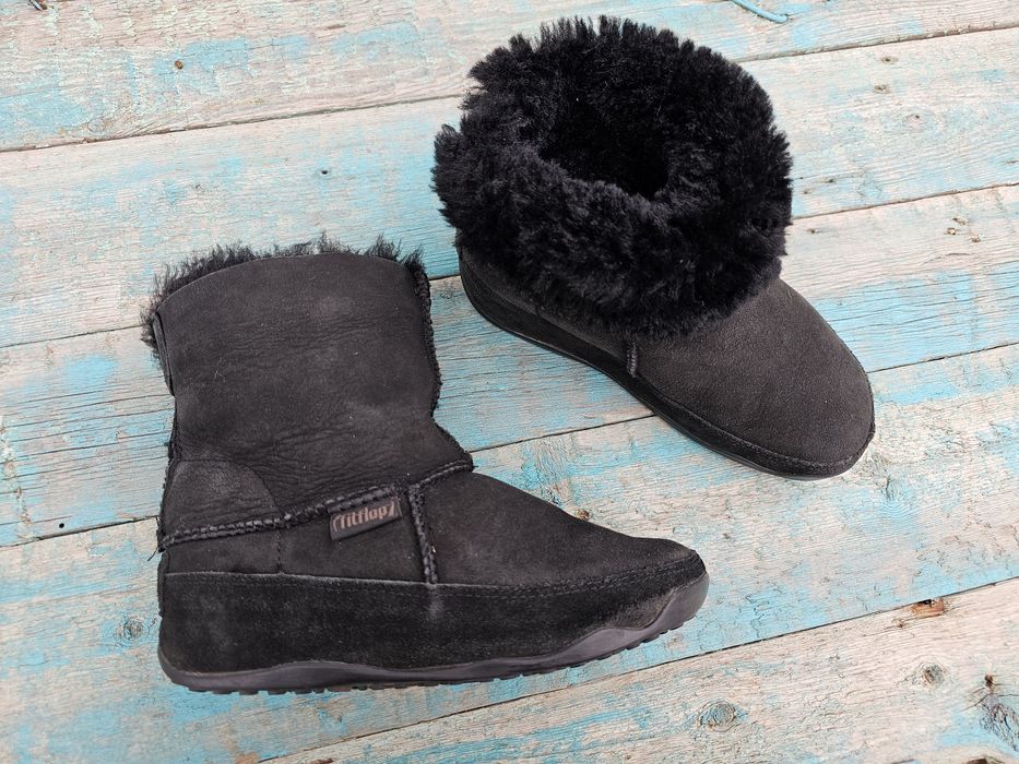 Женские угги на платформе Fitflop р. 36-37