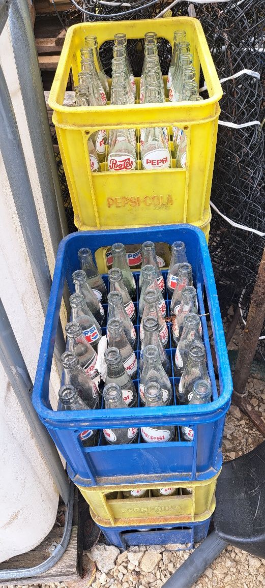 Butelki pepsi cola prl