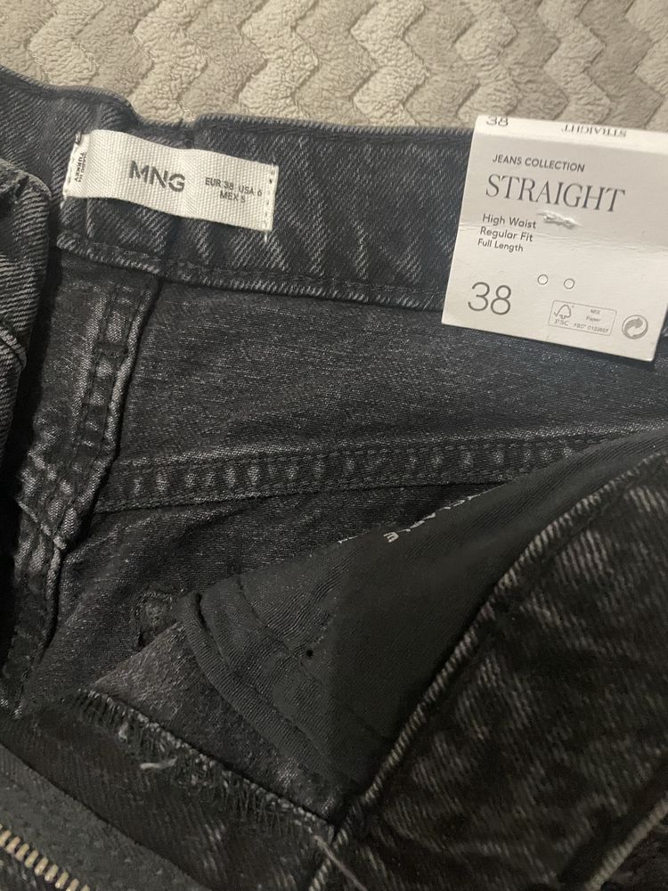 Джинси mango, 38 m нові прямі