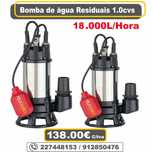 Bomba de Aguas residuais 1.0CvS Novas // Profissional