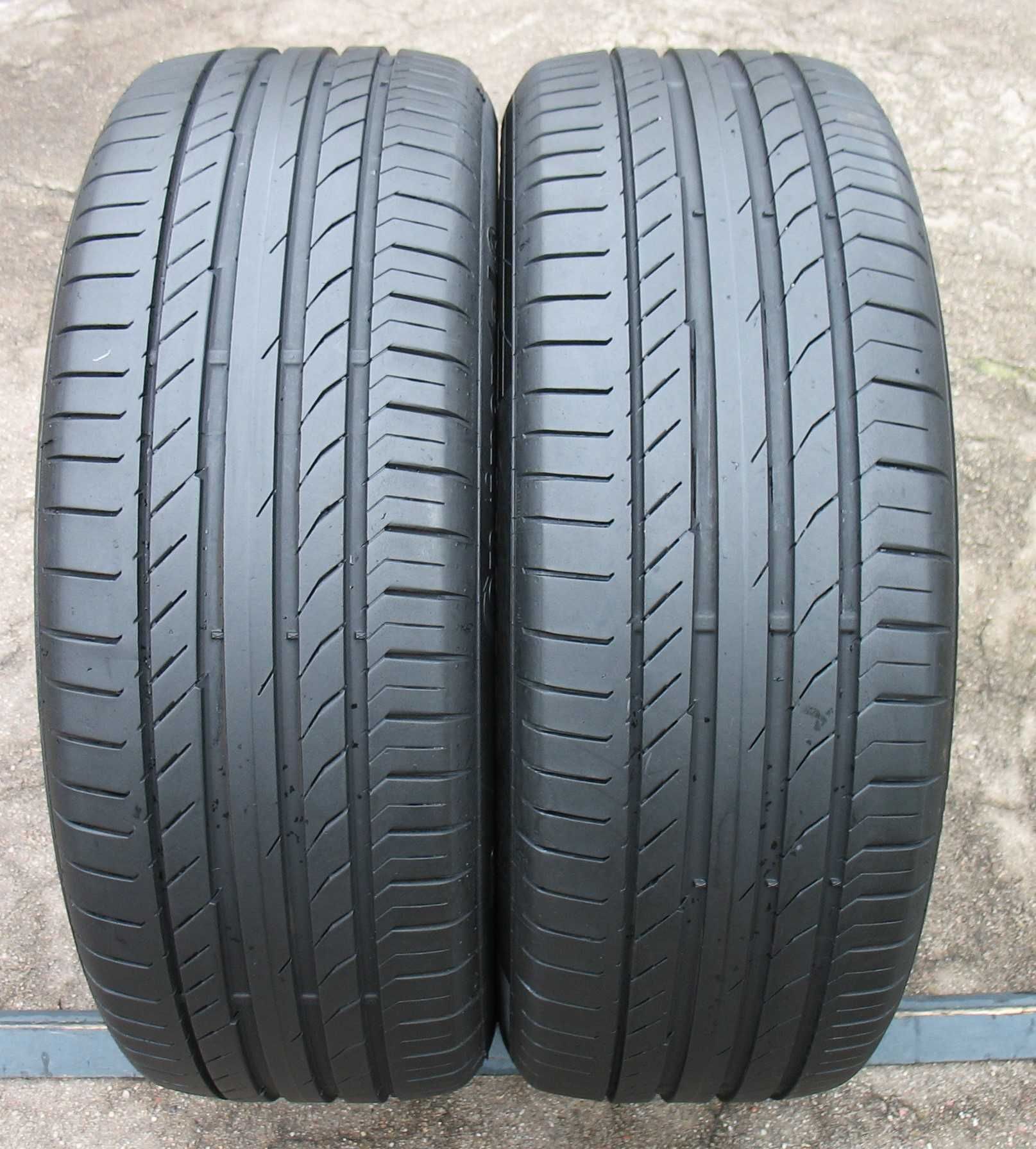 Opony letnie 235/55r19 Continental 2018r 7mm cena za 2szt