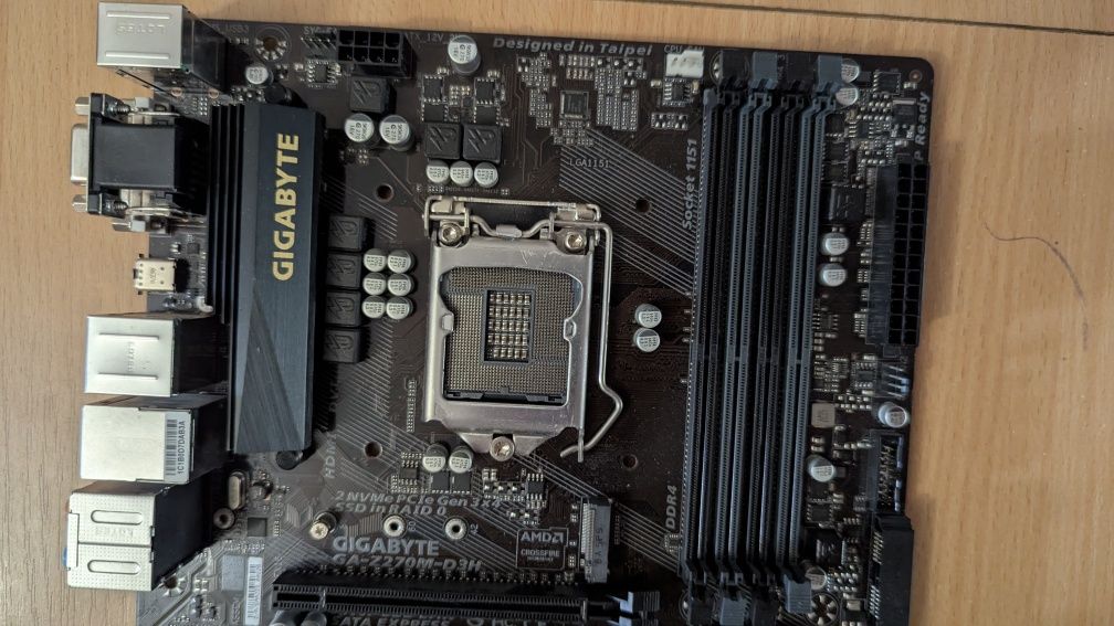 Материнская Плата Gigabyte GA-Z270M-D3H Socet1151 Ddr4