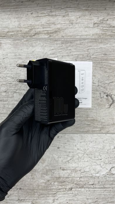Потужний зарядний пристрій Базеус Baseus 100w QC PD original