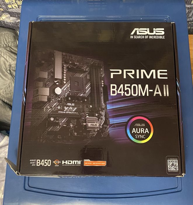 Материнська плата ASUS PRIME B450M-A II