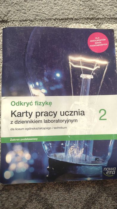 Odkryć fizykę 2 karty pracy ucznia nowa era