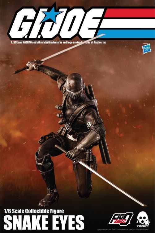 Фигурка 1/6 G.I. Joe ThreeZero Snake Eyes тип Hot Toys