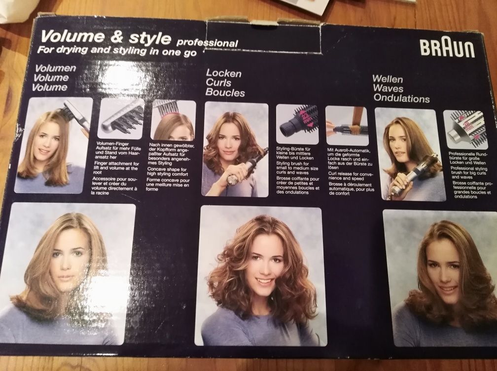 Modelador de cabelo Braun Volume & Style
