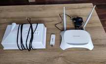 Router TP-LINK, modem USB, antena Dual LTE