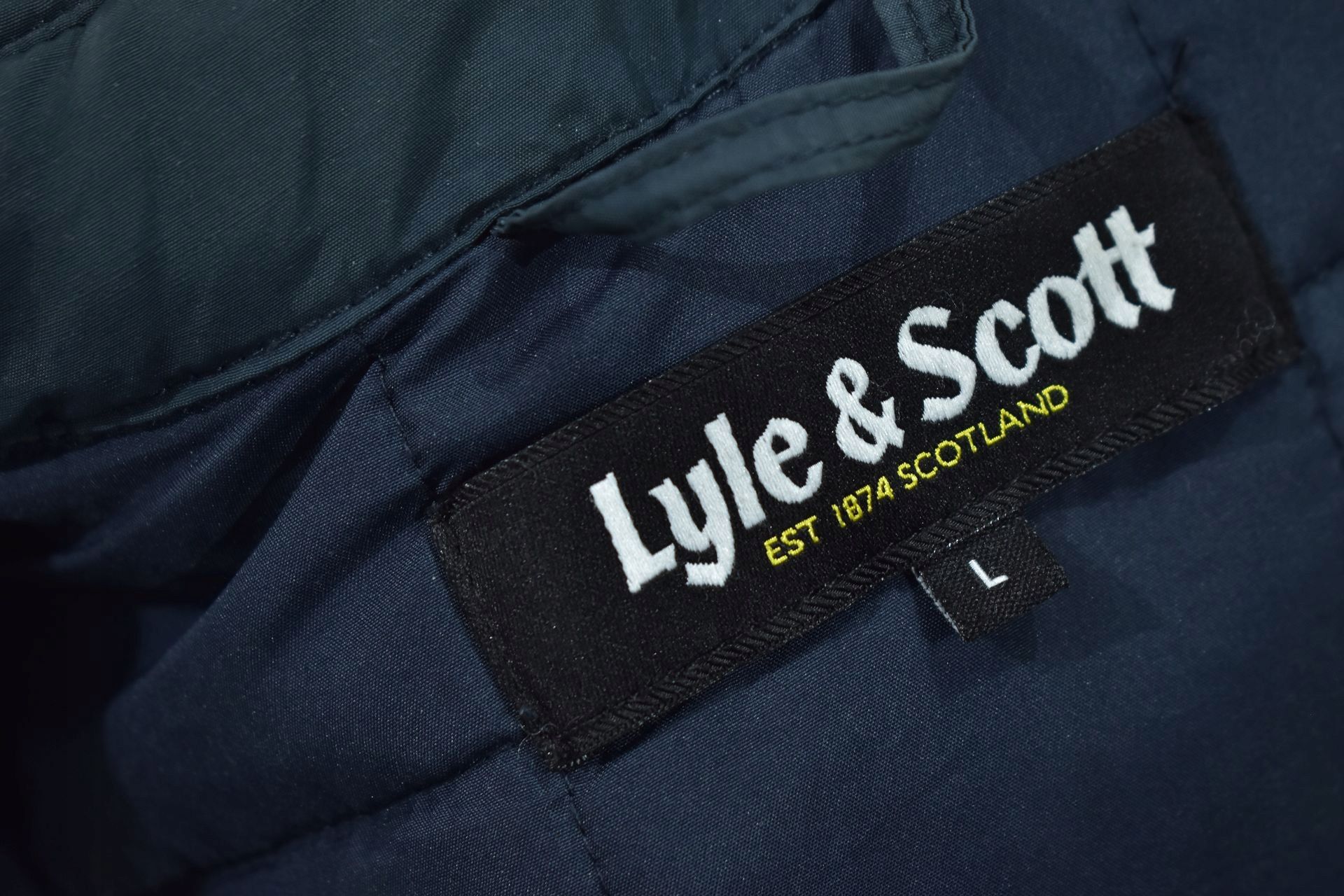 LYLE SCOTT Lekko Ocieplana Kurtka Męska Jesienna L