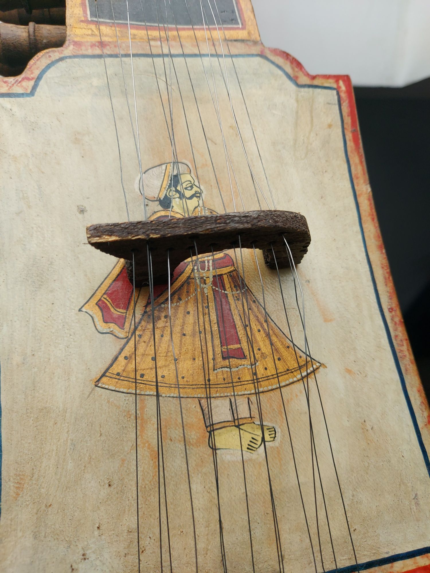 Sarangi Instrument Vintage Indie Hinduizm Antyk Instrument