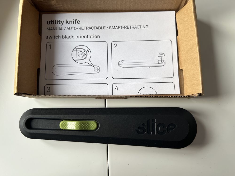 Nóż bezpieczny Slice Auto-Retractable Utility