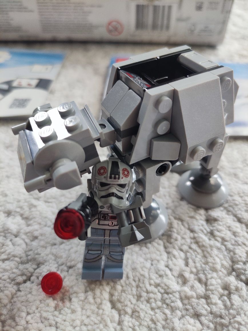 LEGO 75298 Star Wars Mikromyśliwce: AT-AT kontra Tauntaun 100% komplet