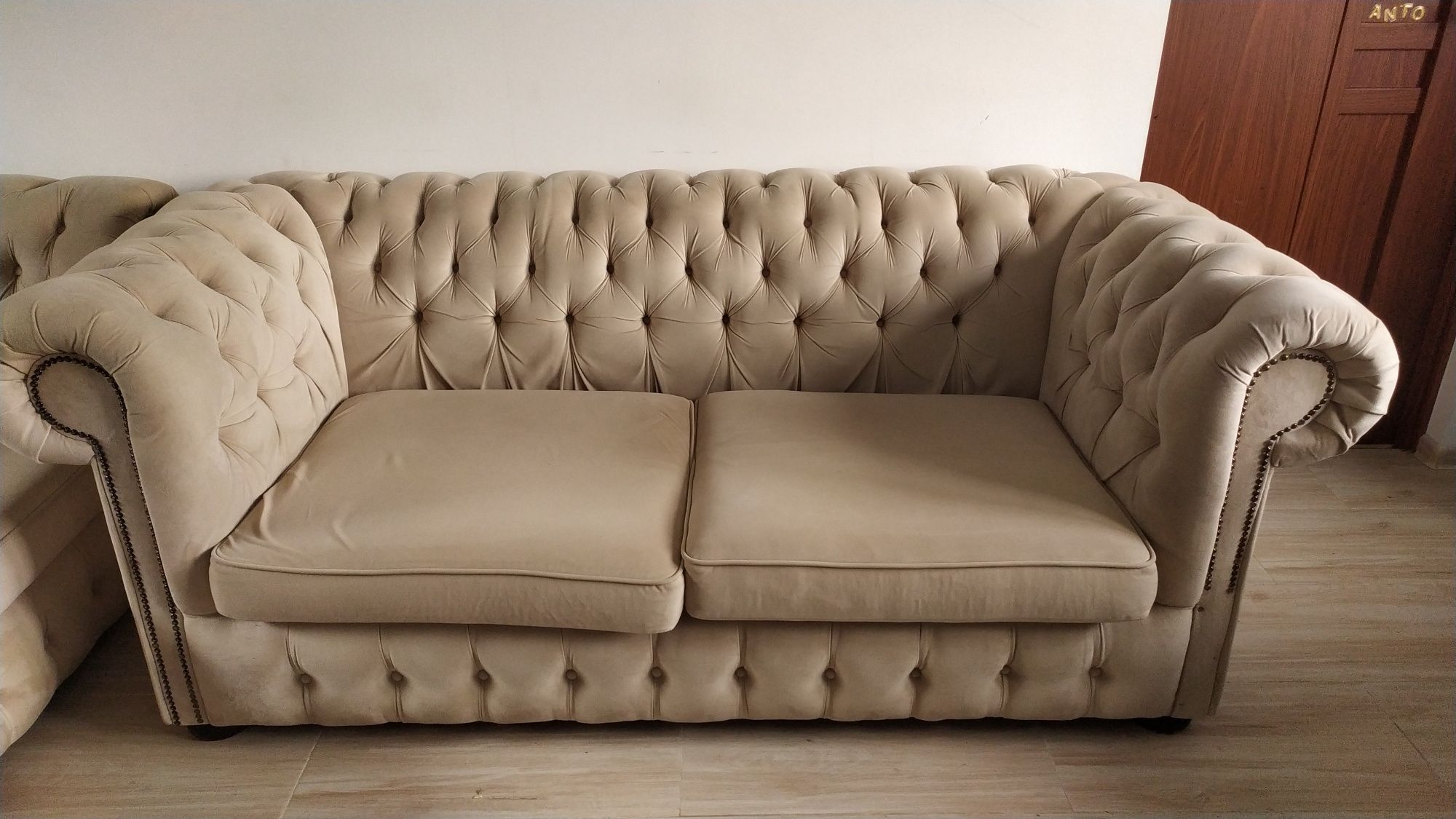 Kanapa sofa chesterfield Glamour pikowana  transport