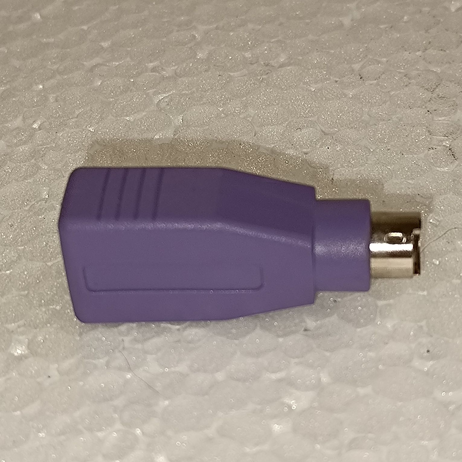 Adaptador Conversor PS/2 PS2 Macho para USB Fêmea para PC