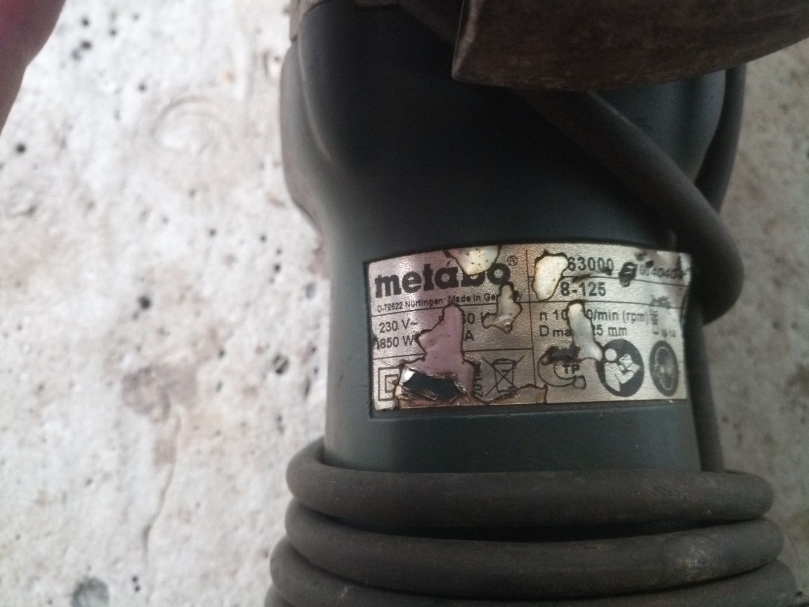 Болгарка Metabo W 8-125