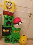 Piniata Minecraft pokemony SpongeBob LEGO Ninjago