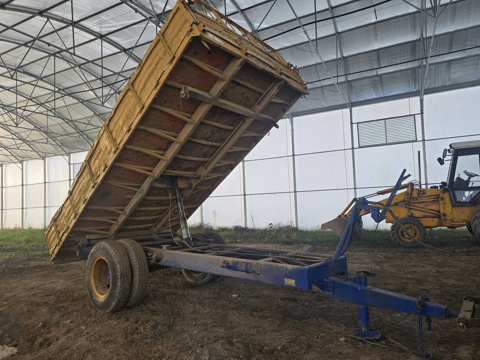 Reboque agricola tribasculante galucho 10000 kg - usado