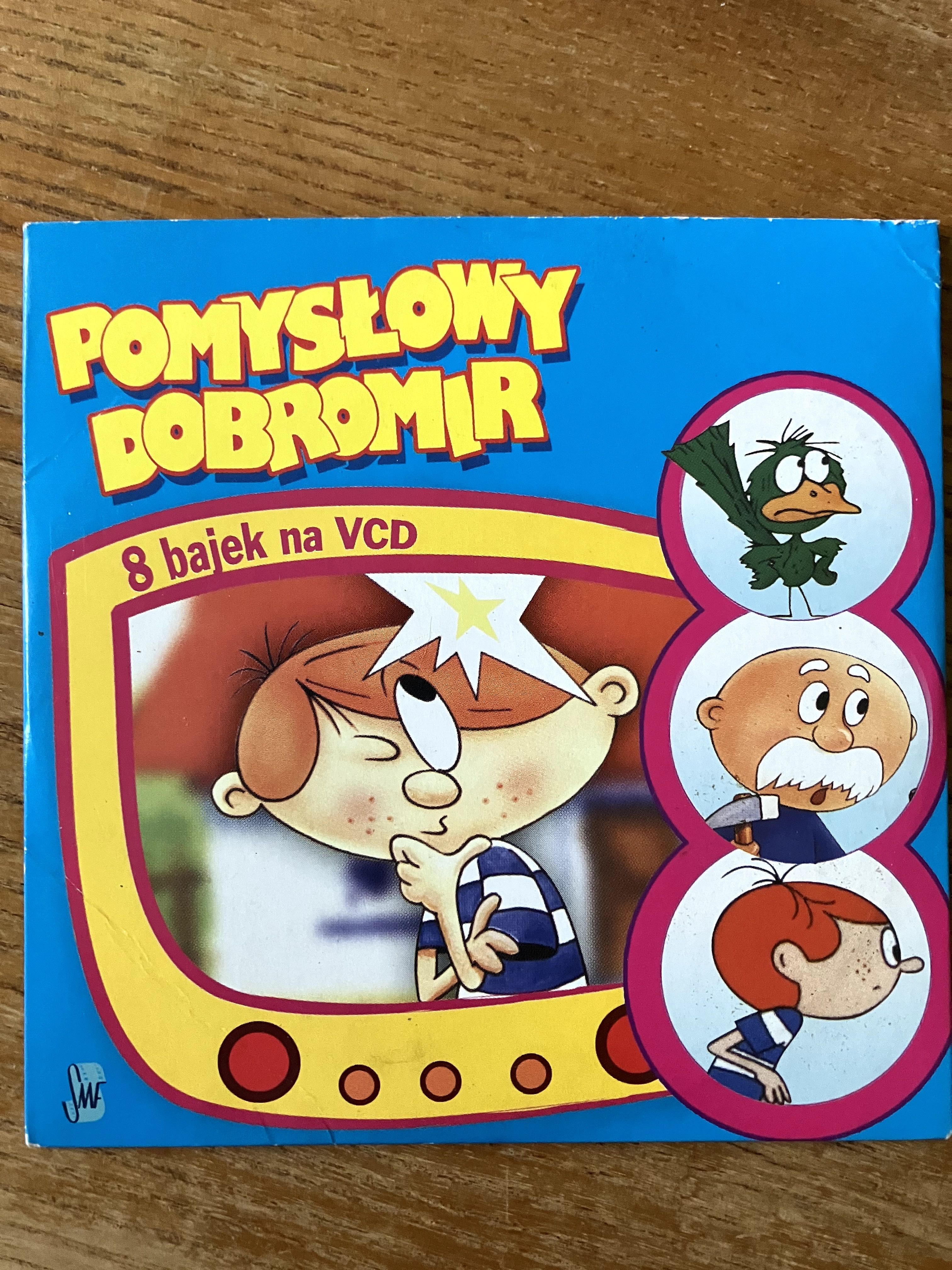 Pomysłowy Dobromir 8 bajek na VCD
