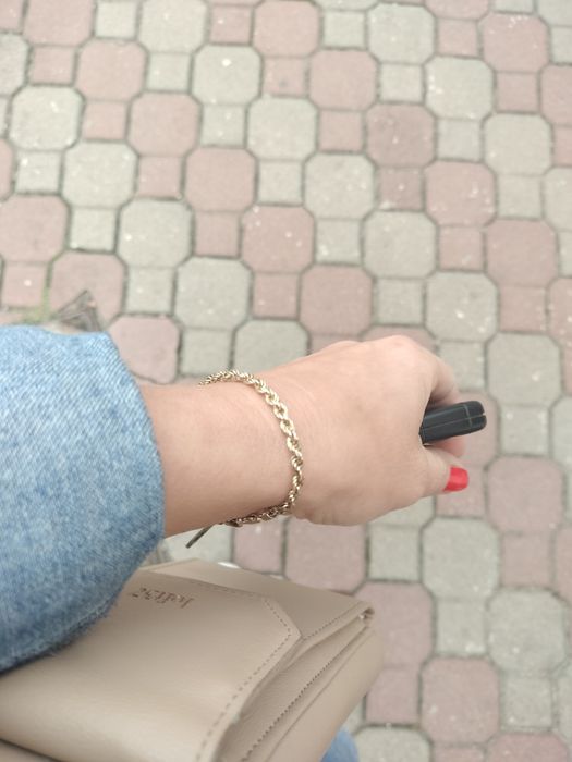 Bransoletka złota 333