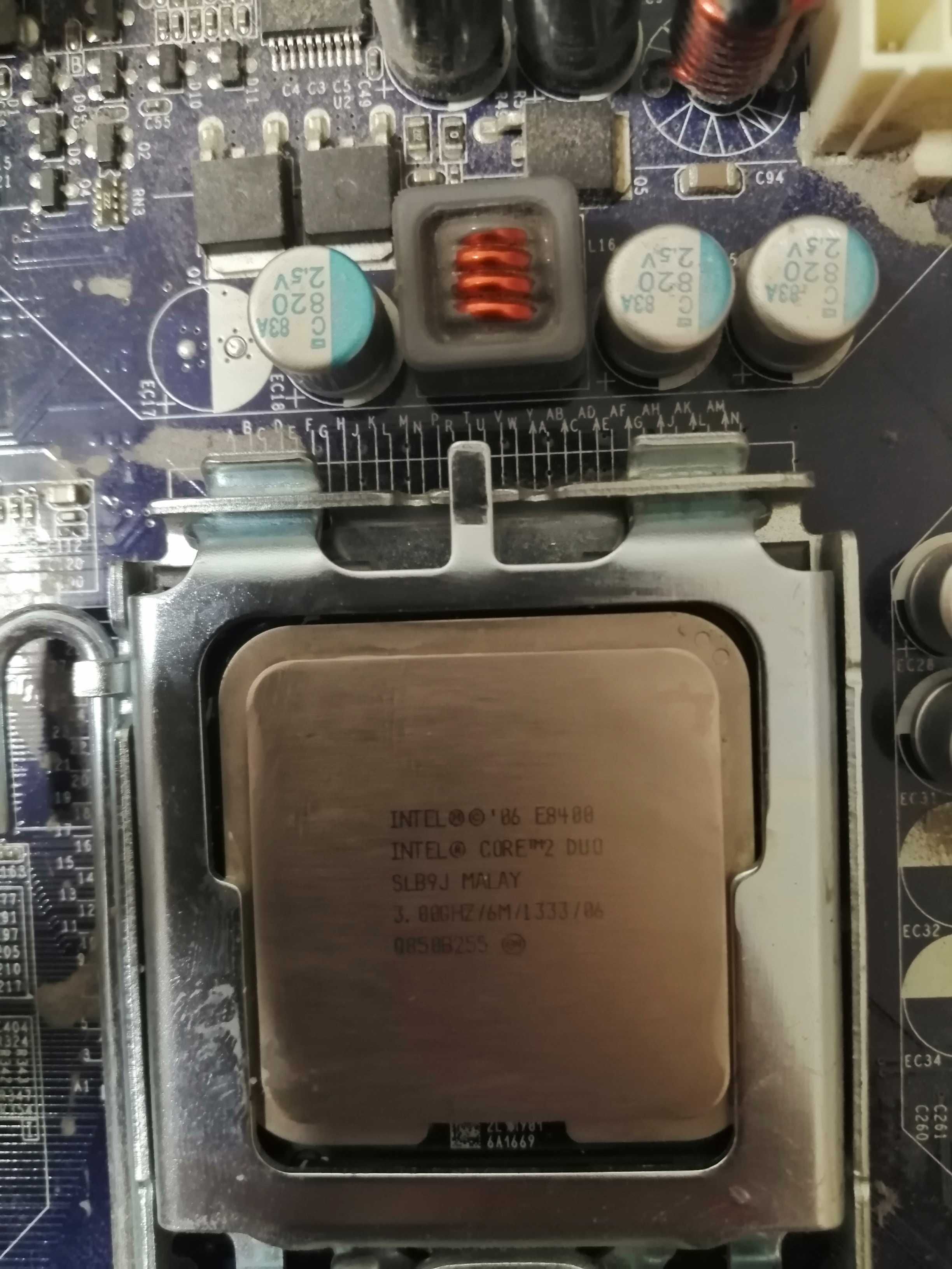 Foxconn G31MV LGA775 + процесор Intel Core 2 Duo E8400